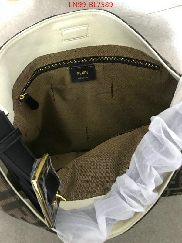 Fendi Bags(4A)-Handbag-,store ,ID: BL7589,$: 99USD
