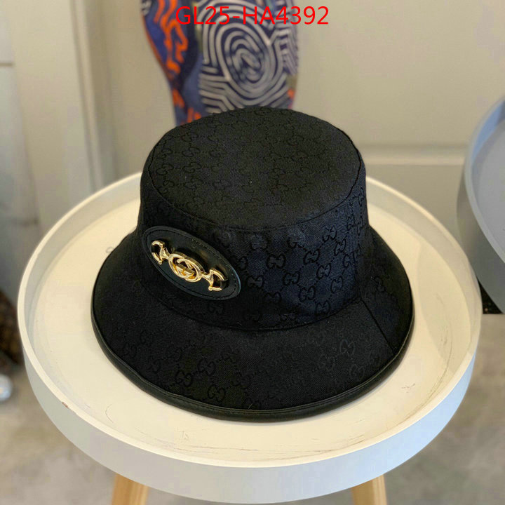 Cap (Hat)-Gucci,same as original , ID: HA4392,$: 25USD