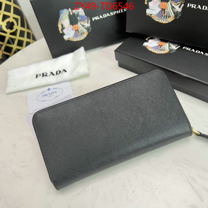 Prada Bags(4A)-Wallet,shop designer ,ID: TD6546,$: 49USD