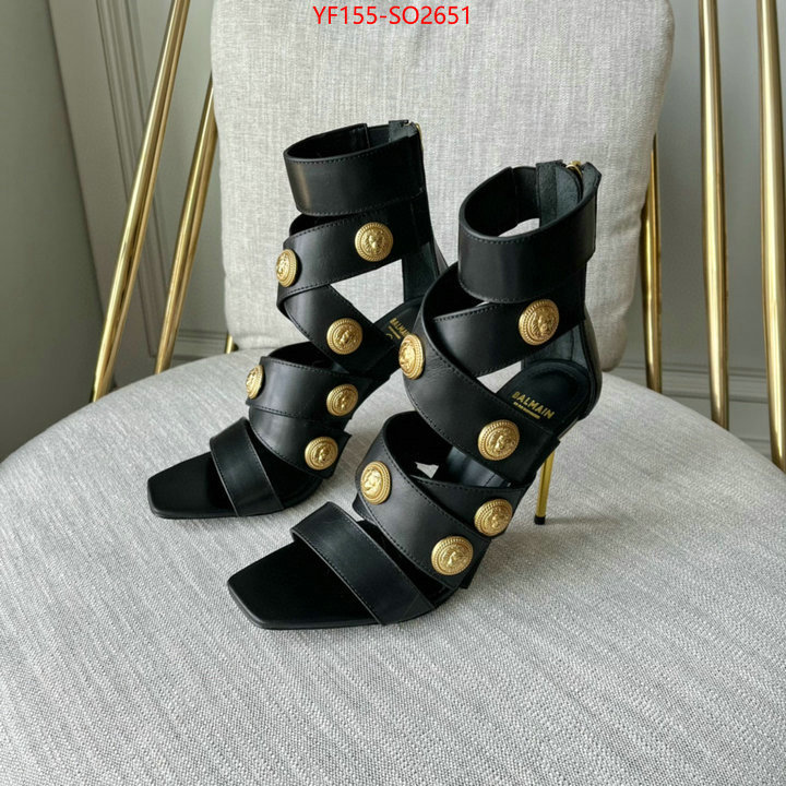 Women Shoes-Balmain,top grade , ID: SO2651,$: 155USD