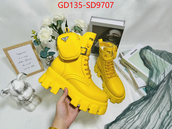 Women Shoes-Prada,what is top quality replica , ID: SD9707,$: 135USD