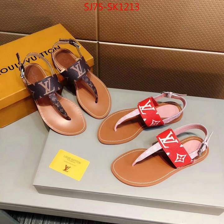 Women Shoes-LV,top quality fake , ID: SK1213,$:75USD