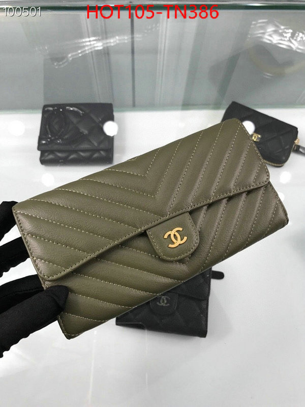 Chanel Bags(TOP)-Wallet-,ID: TN386,$: 105USD