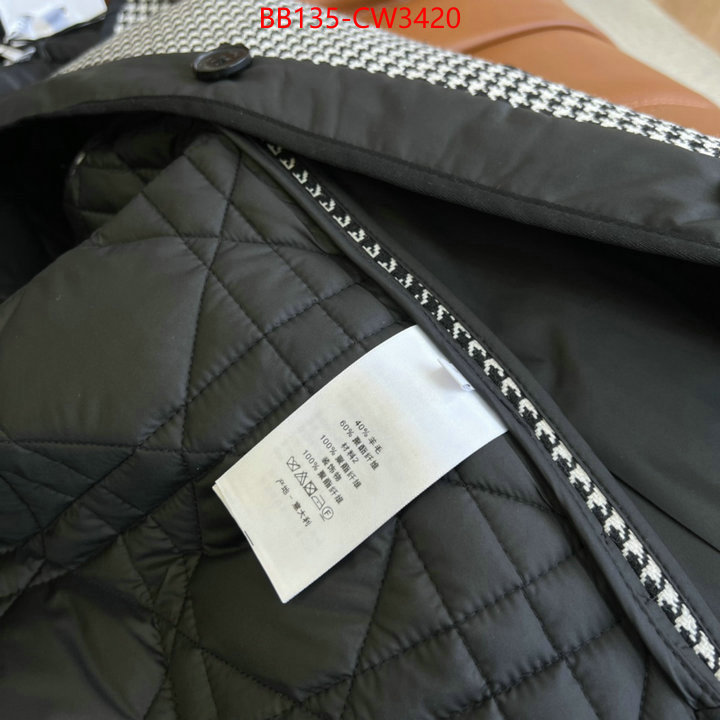 Clothing-Dior,replica sale online ,ID: CW3420,$: 135USD