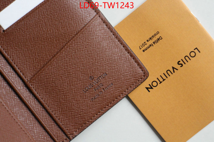 LV Bags(TOP)-Wallet,ID: TW1243,$: 69USD