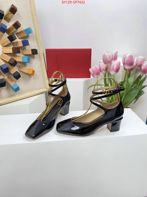 Women Shoes-Valentino,top quality designer replica , ID: SP7432,$: 129USD