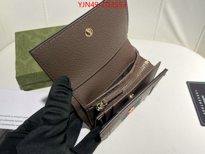 Gucci Bags(4A)-Wallet-,replica ,ID: TD3553,$: 49USD