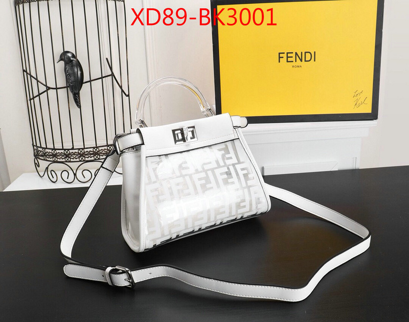 Fendi Bags(4A)-Peekaboo,same as original ,ID: BK3001,$:89USD