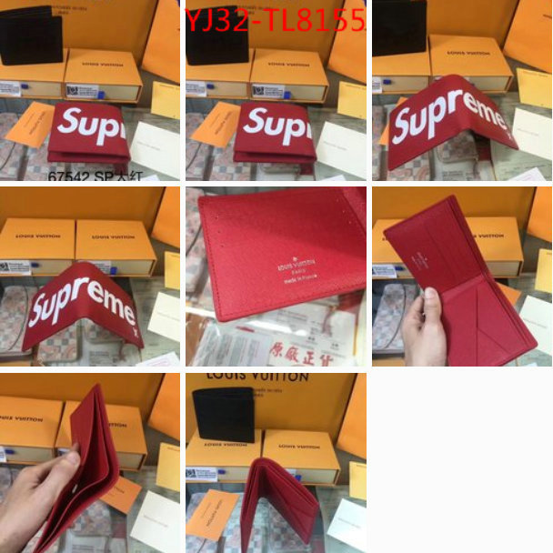 LV Bags(4A)-Wallet,ID: TL8155,$: 32USD