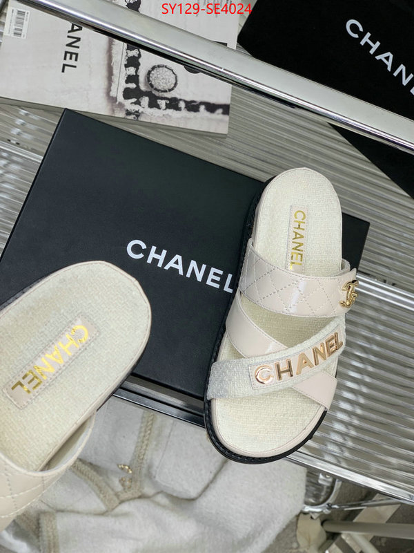 Women Shoes-Chanel,perfect replica , ID: SE4024,$: 129USD