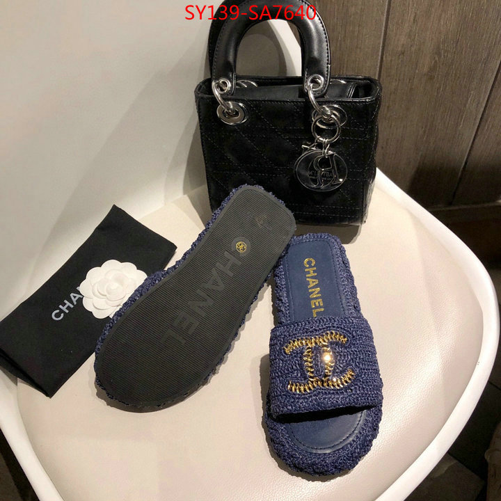 Women Shoes-Chanel,buy replica , ID: SA7640,$: 139USD