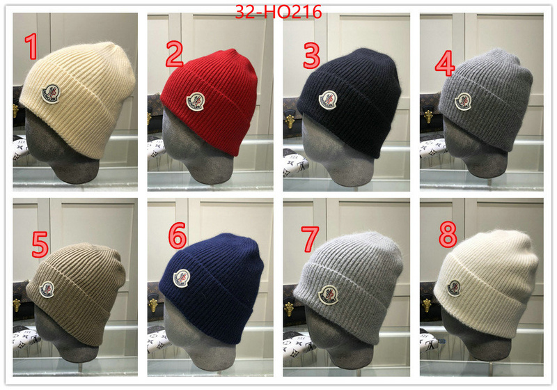 Cap (Hat)-Moncler,high quality replica designer , ID: HO216,$: 32USD