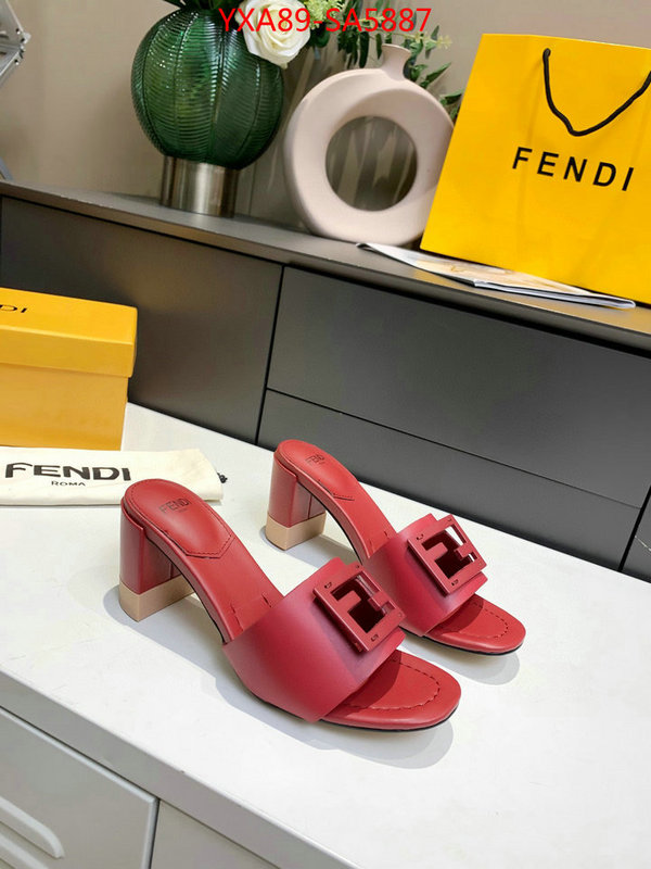 Women Shoes-Fendi,at cheap price , ID: SA5887,$: 89USD