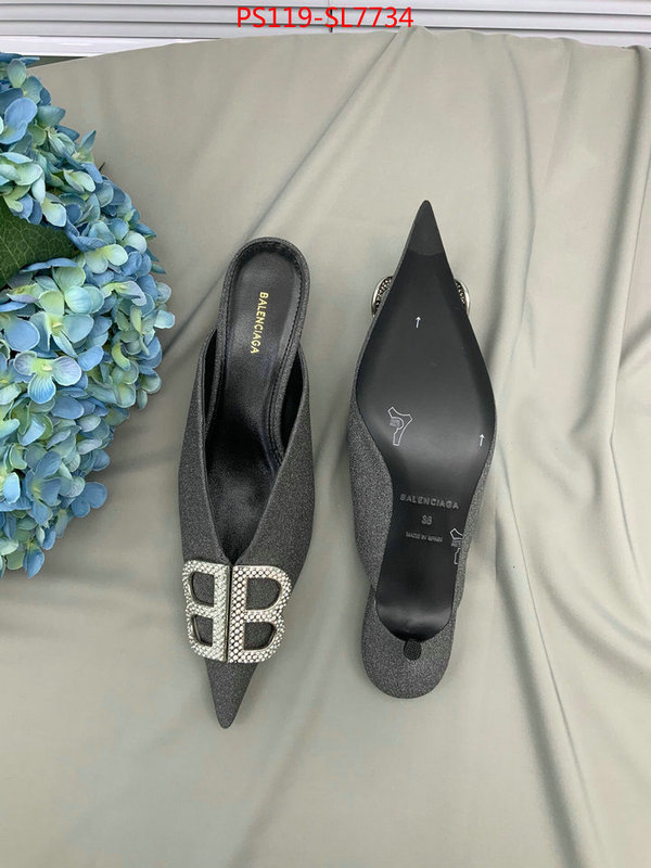 Women Shoes-Balenciaga,high quality aaaaa replica , ID: SL7734,$: 119USD