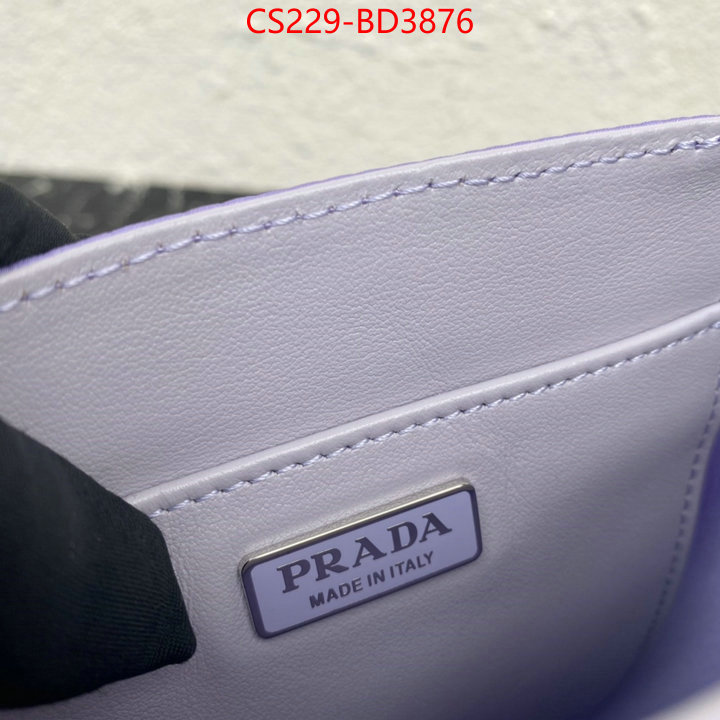 Prada Bags(TOP)-Diagonal-,ID: BD3876,$: 229USD