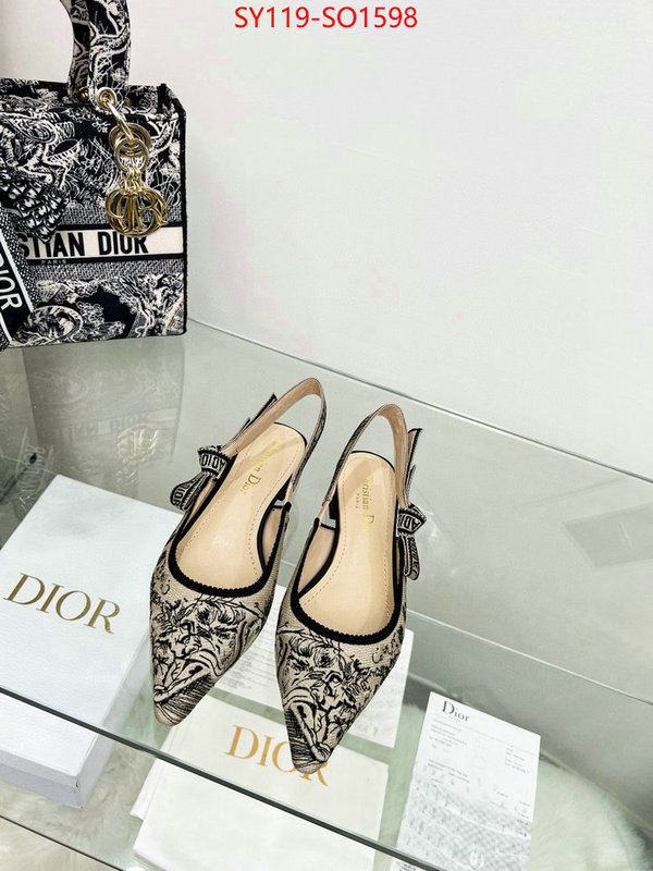 Women Shoes-Dior,best luxury replica , ID: SO1598,$: 119USD