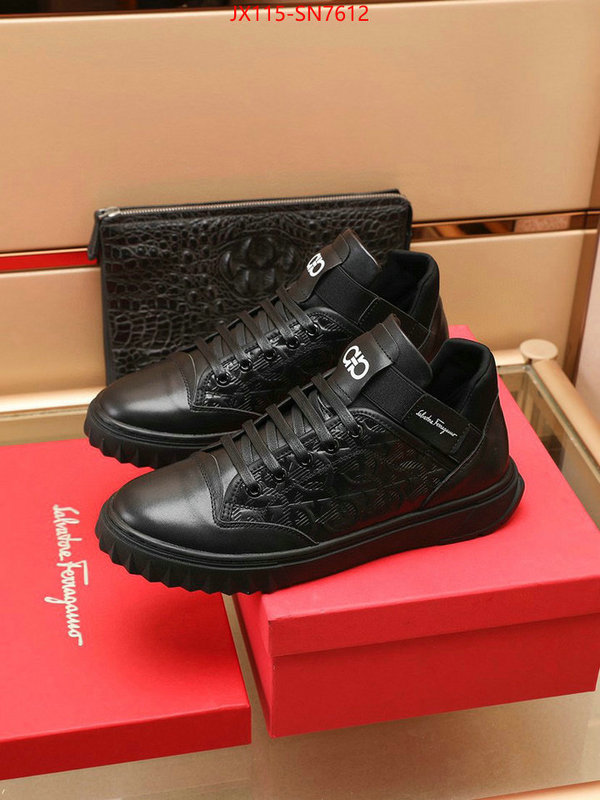 Men shoes-Ferragamo,knockoff , ID: SN7612,$: 115USD