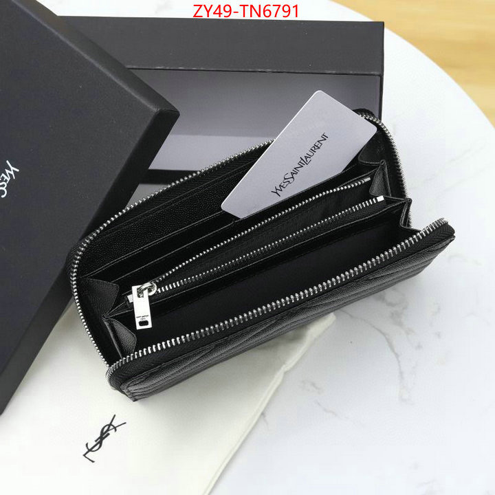 YSL Bag(4A)-Wallet-,ID: TN6791,$: 49USD