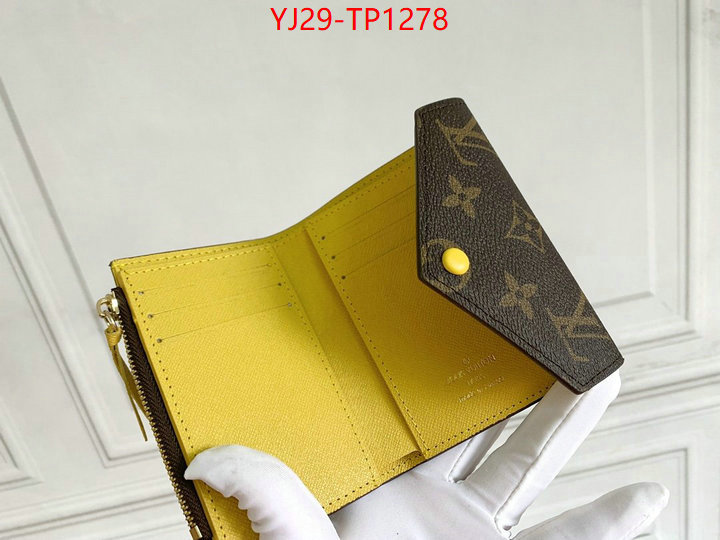 LV Bags(4A)-Wallet,ID: TP1278,$: 29USD