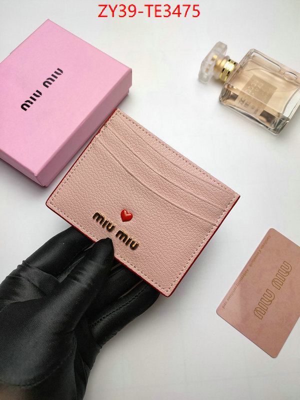 Miu Miu Bags(4A)-Wallet,best replica ,ID: TE3475,$: 39USD