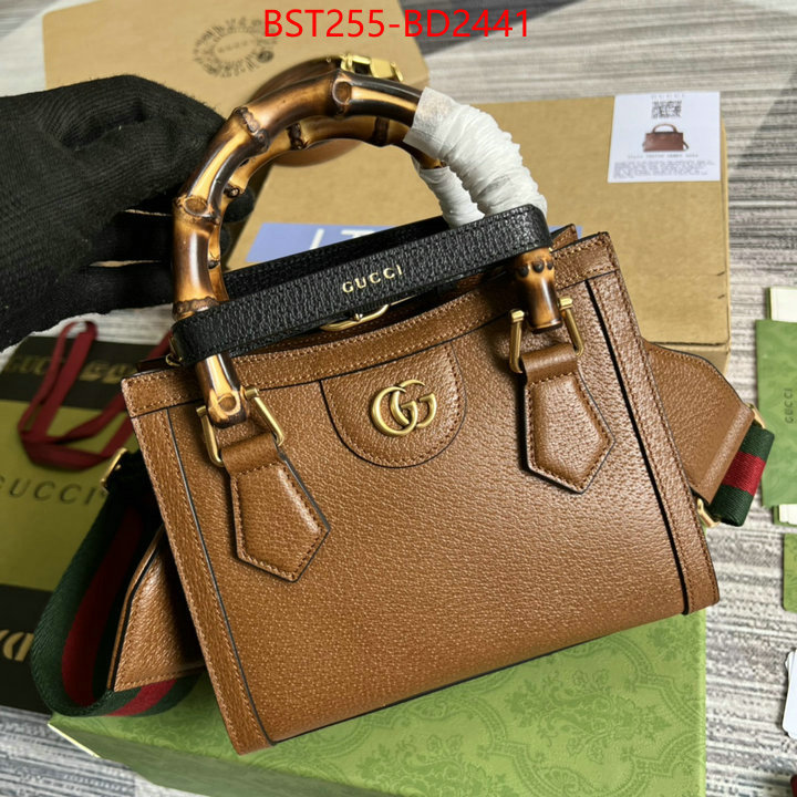 Gucci Bags(TOP)-Diana-Bamboo-,buy top high quality replica ,ID: BD2441,$: 255USD