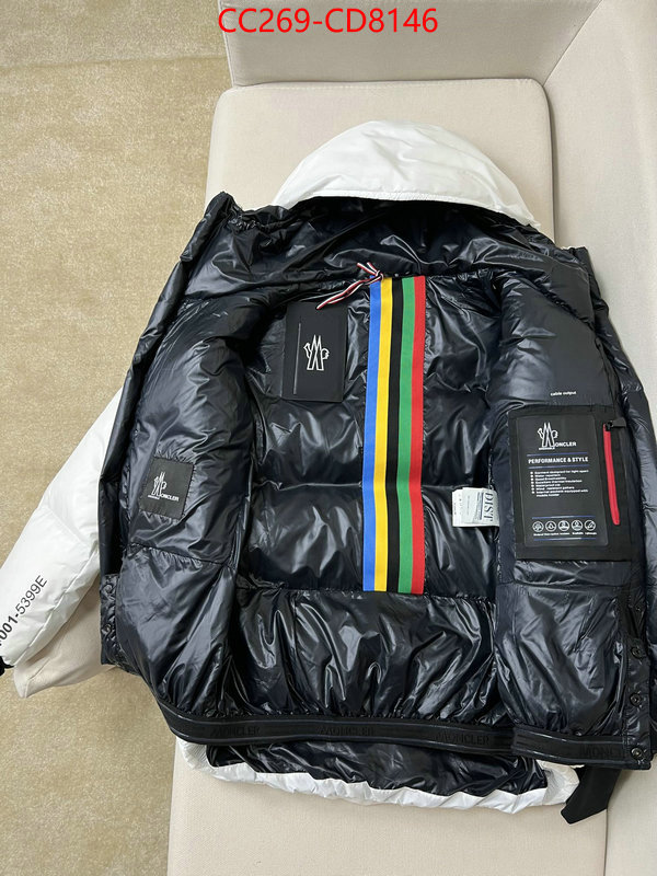 Down jacket Men-Moncler,perfect , ID: CD8146,$: 269USD