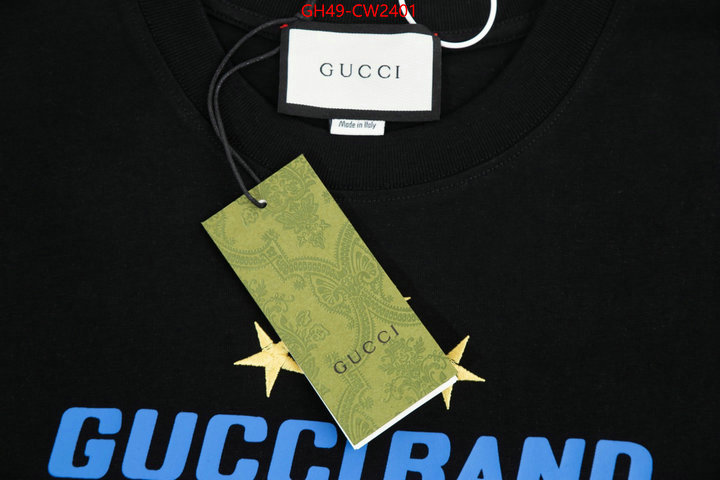 Clothing-Gucci,can i buy replica , ID: CW2401,$: 49USD