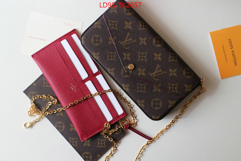 LV Bags(TOP)-Wallet,ID: TK2657,$:129USD