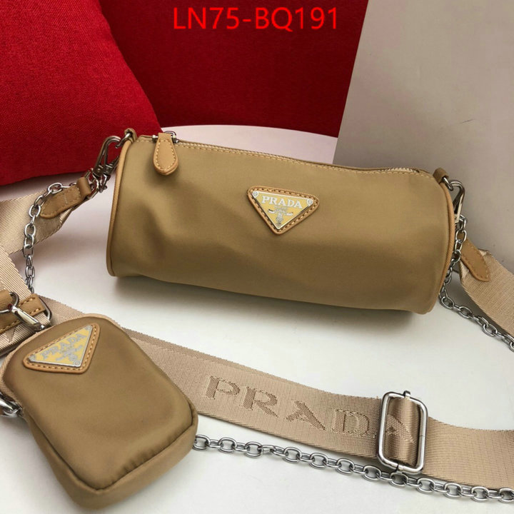 Prada Bags(4A)-Diagonal-,2023 perfect replica designer ,ID: BQ191,$: 75USD