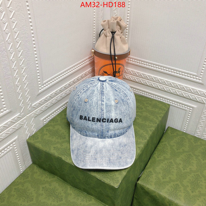 Cap (Hat)-Balenciaga,high quality happy copy , ID: HD188,$: 32USD