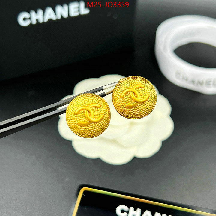 Jewelry-Chanel,replicas , ID: JO3359,$: 25USD