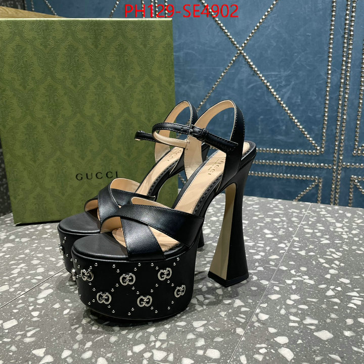 Women Shoes-Gucci,highest quality replica , ID: SE4902,$: 129USD