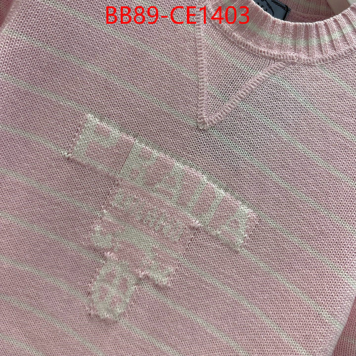 Clothing-Prada,high quality designer , ID: CE1403,$: 89USD