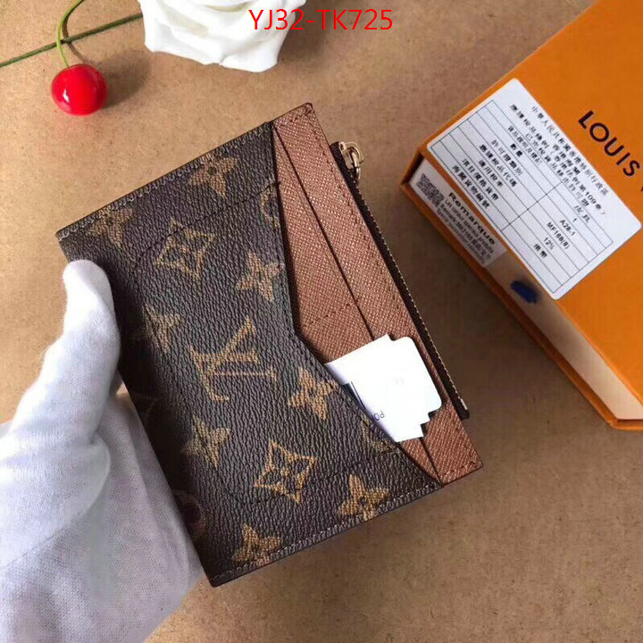 LV Bags(4A)-Wallet,ID: TK725,$:32USD