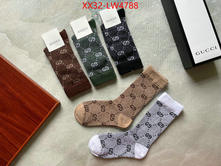 Sock-Gucci,wholesale sale , ID: LW4788,$: 32USD