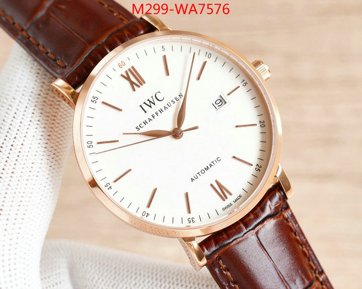 Watch(TOP)-IWC,highest product quality , ID: WA7576,$: 299USD