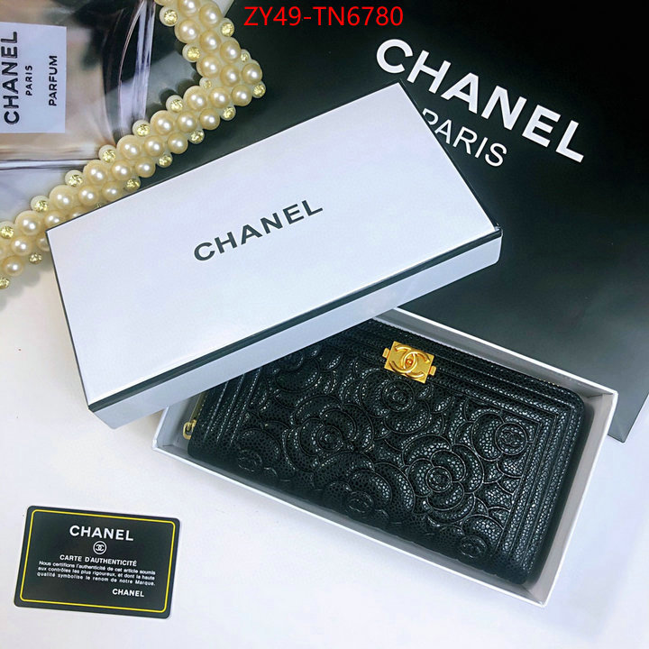 Chanel Bags(4A)-Wallet-,ID: TN6780,$: 49USD