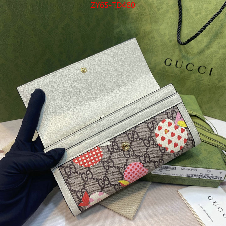 Gucci Bags(4A)-Wallet-,ID: TD460,$: 65USD