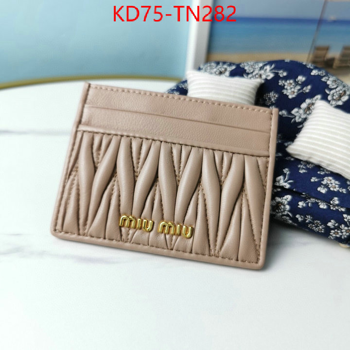 Miu Miu Bags(TOP)-Wallet,luxury 7 star replica ,ID: TN282,$: 75USD