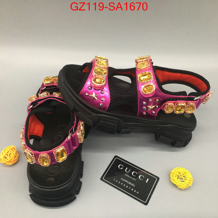 Women Shoes-Gucci,high quality replica , ID: SA1670,$:119USD