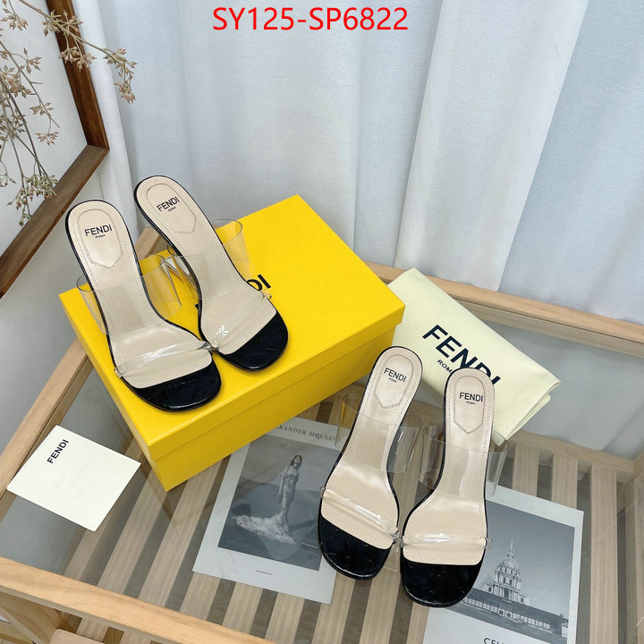 Women Shoes-Fendi,buy best quality replica , ID: SP6822,$: 125USD