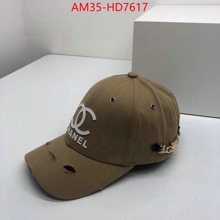 Cap (Hat)-Chanel,where to buy replicas , ID: HD7617,$: 35USD