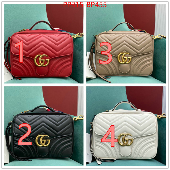 Gucci Bags(TOP)-Marmont,ID: BP455,$:315USD