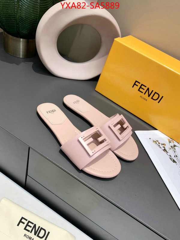 Women Shoes-Fendi,replica shop , ID: SA5889,$: 82USD