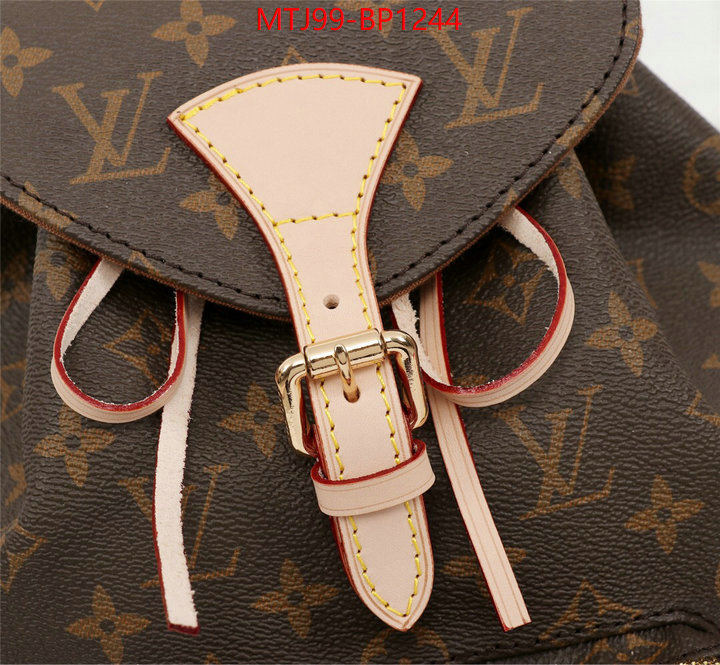 LV Bags(4A)-Backpack-,1:1 replica wholesale ,ID: BP1244,$: 99USD