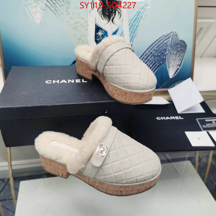 Women Shoes-Chanel,top fake designer , ID: SO4227,$: 119USD