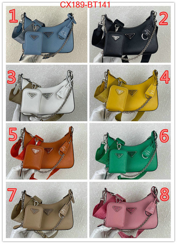 Prada Bags(TOP)-Re-Edition 2005,ID: BT141,$:189USD