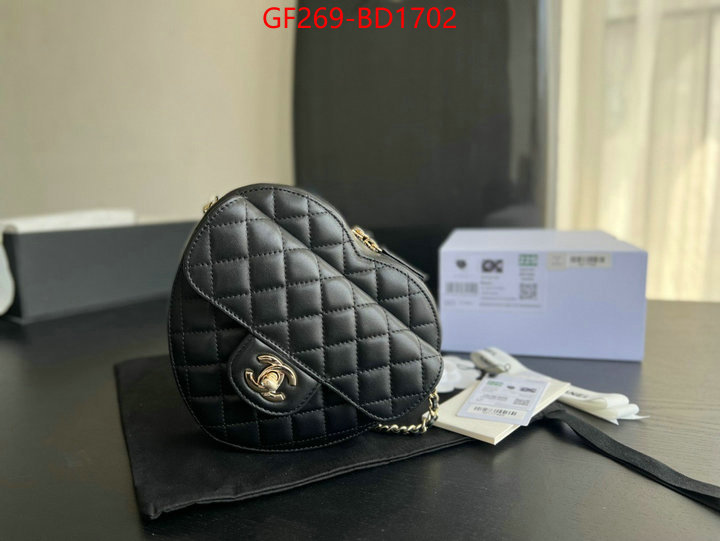 Chanel Bags(TOP)-Diagonal-,ID: BD1702,$: 269USD