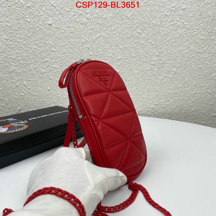 Prada Bags(TOP)-Diagonal-,ID: BL3651,$: 129USD