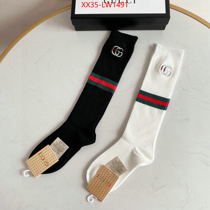 Sock-Gucci,what is a 1:1 replica , ID: LW1491,$: 35USD